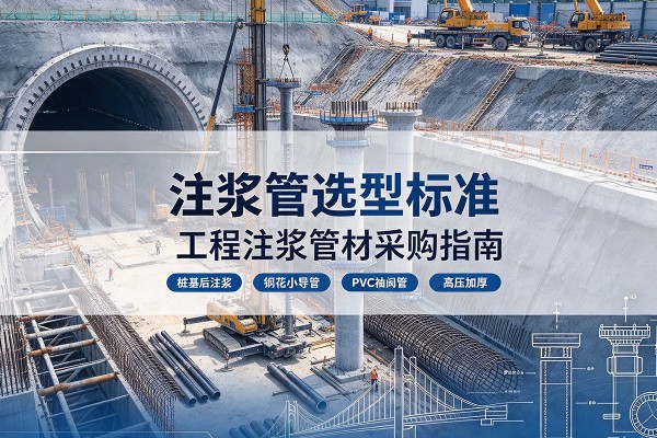 科尔沁右翼中旗注浆管选型标准